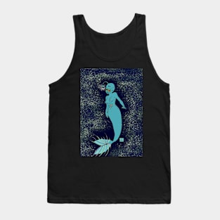 Mermaid Angler Fish Tank Top